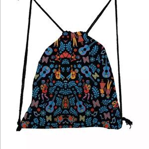 Coco themed drawstring bag backpack​